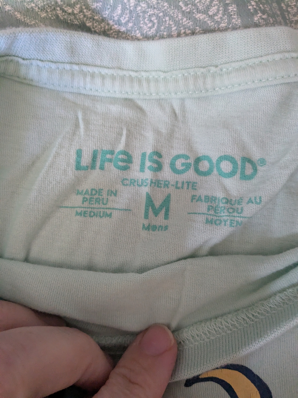 Life Is Good Light Green Camp Graphic - Picture 4 of 4